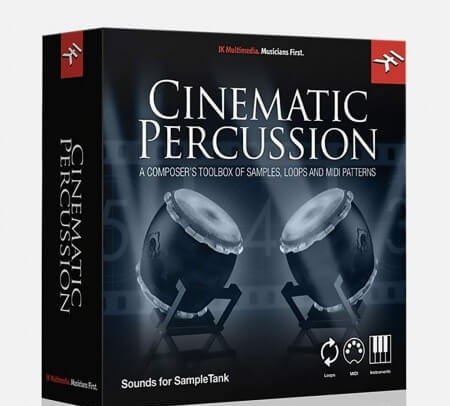 IK Multimedia Cinematic Percussion SampleTank